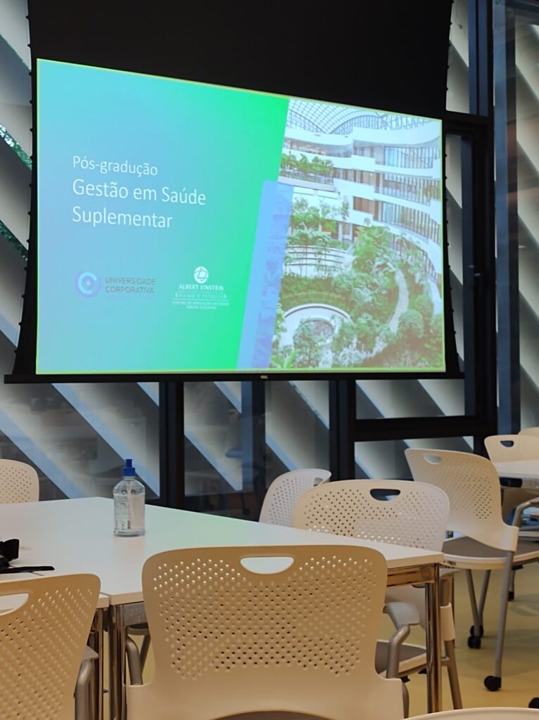 Aula Sobre Saúde Suplementar no Hospital Albert Einstein - CEDplan