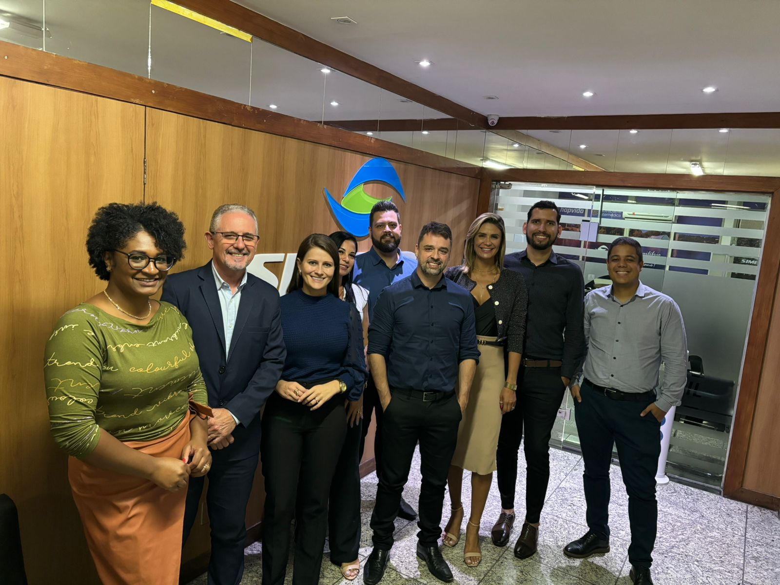 Equipe CEDplan e Simetria na Sede da Simetria