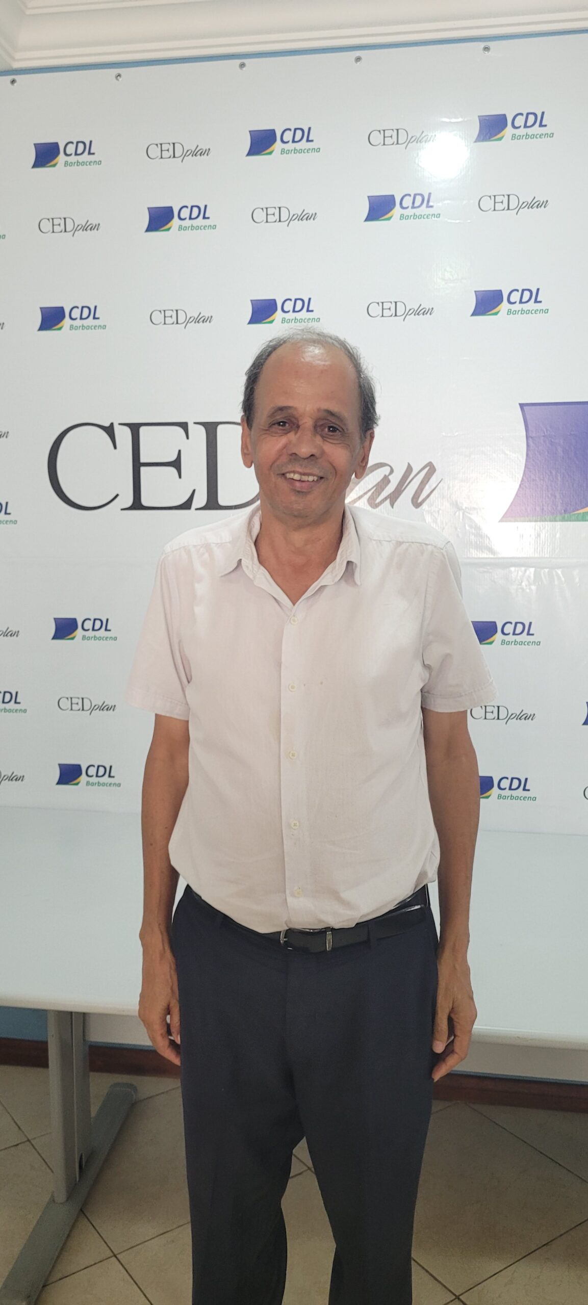 Presidente do CDL em Barbacena, Sebastião Conrado Vilela | CEDplan Planos de Saúde