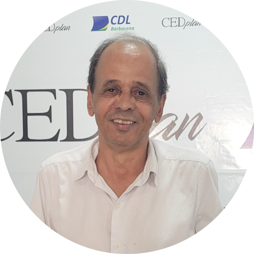 Sebastião Conrado Vilela, empresário e presidente da CDL em Barbacena